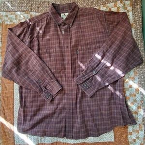 Woolrich Men's Flannel. XXL. Brown. GPWC. Soft.